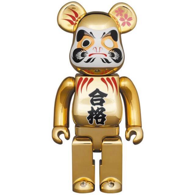 エンタメ/ホビーBE@RBRICK 達磨 合格 金メッキ 弐 400％