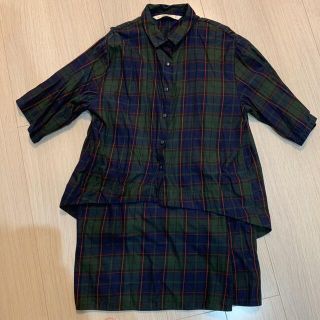 ザラ(ZARA)のZARA チェックワンピース(ひざ丈ワンピース)