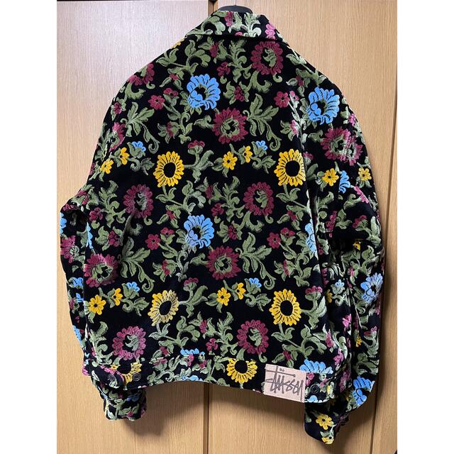STUSSY Floral Jacquard Garage Jacket Lの通販 by jack's shop｜ステューシーならラクマ - Stüssy 新作正規店