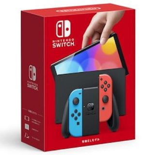 ニンテンドースイッチ(Nintendo Switch)の新品未開封 Nintendo Switch 本体　有機EL ネオン 3台(家庭用ゲーム機本体)