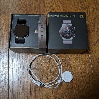 ファーウェイ(HUAWEI)のHuawei watch GT2 Pro(腕時計(デジタル))