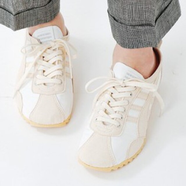MOONSTAR (ムーンスター)のmoonstarムーンスターJGカスタム白28センチ久留米日本製 メンズの靴/シューズ(スニーカー)の商品写真