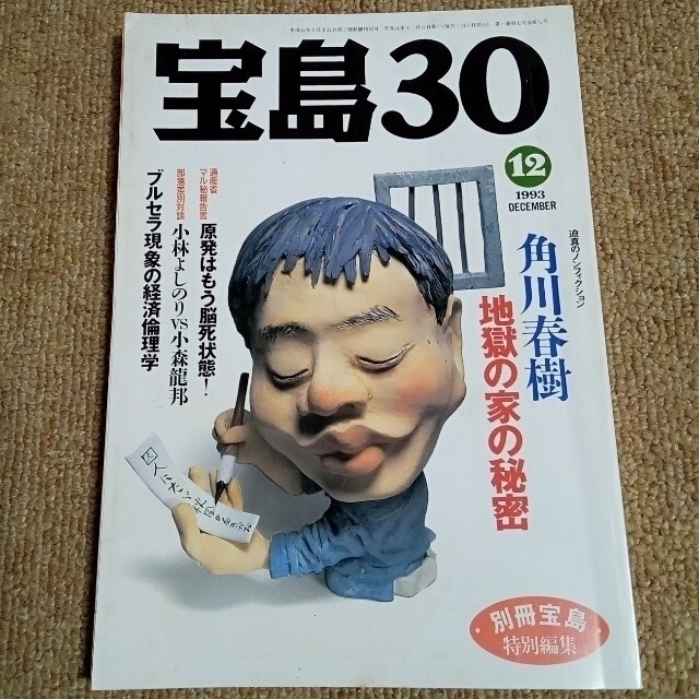 宝島社(タカラジマシャ)の◇宝島30 1993年 12月号 エンタメ/ホビーの雑誌(ニュース/総合)の商品写真