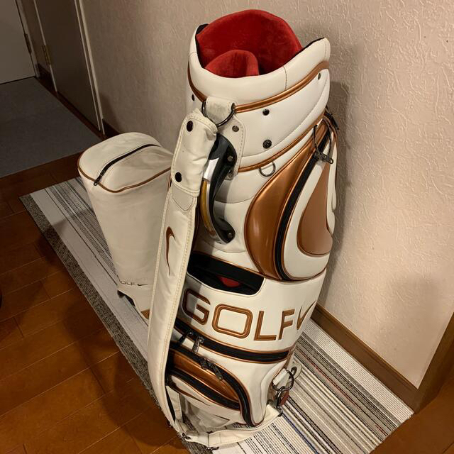 NIKE(ナイキ)のDub  Step様専用❗️ど迫力の3点式豪華キャディバッグ NIKE GOLF スポーツ/アウトドアのゴルフ(バッグ)の商品写真