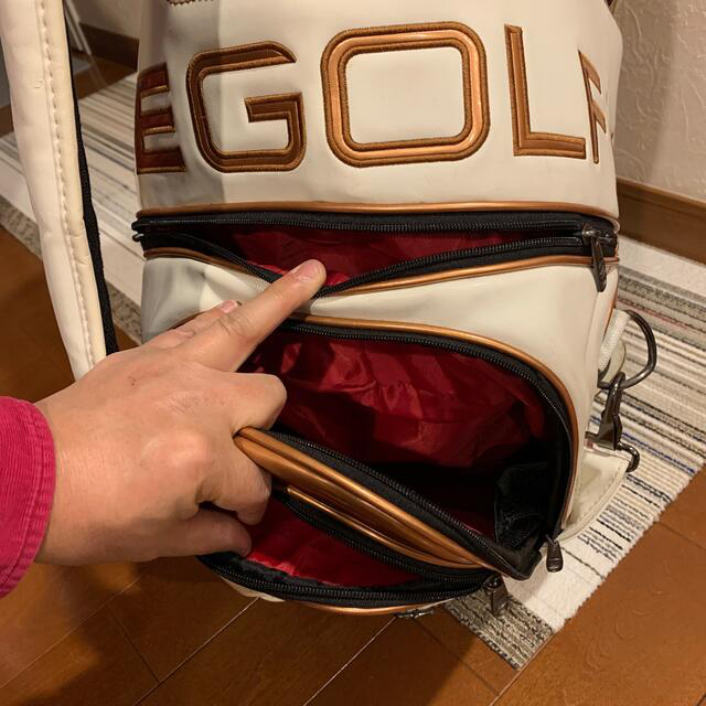 NIKE(ナイキ)のDub  Step様専用❗️ど迫力の3点式豪華キャディバッグ NIKE GOLF スポーツ/アウトドアのゴルフ(バッグ)の商品写真