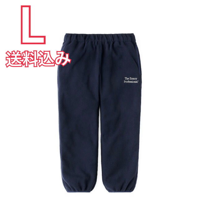 メンズL ennoy Polartec Fleece Pants NAVY エンノイ