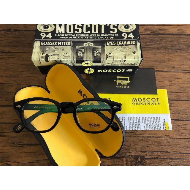 MOSCOT LEMTOSH/モスコット レムトッシュ 46 BLACK メンズのファッション小物(サングラス/メガネ)の商品写真