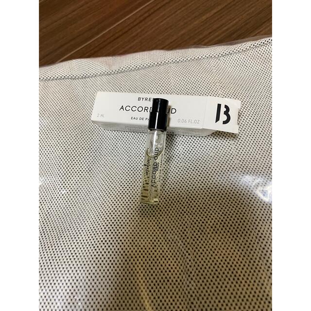 BYREDO ACCORD OUD コスメ/美容の香水(ユニセックス)の商品写真