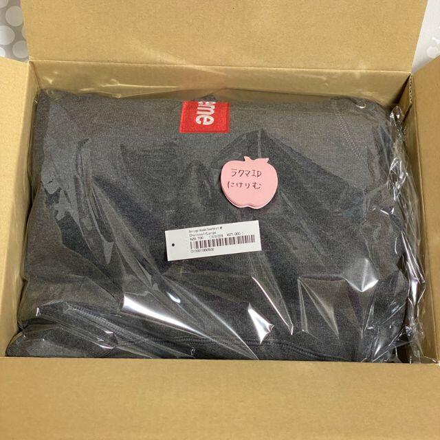 Box Logo Hooded Sweatshirt Charcoal L