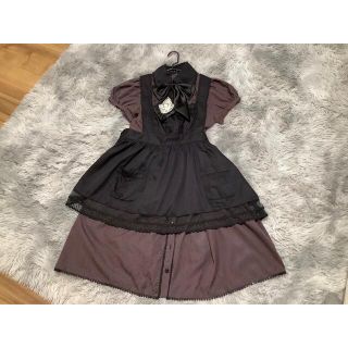 ブラックピースナウ(BLACK PEACE NOW)のBPN ワンピースセット♡ 美品(ひざ丈ワンピース)