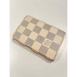 ルイヴィトン(LOUIS VUITTON)のLOUIS VUITTON ♣︎ ダミエ アズール カードケース(名刺入れ/定期入れ)