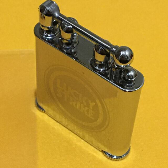 ZIPPO(ジッポー)のDOUGLASS × LUCKEYSTRIKE 希少廃番シカゴモデル 珍ギミック メンズのファッション小物(タバコグッズ)の商品写真