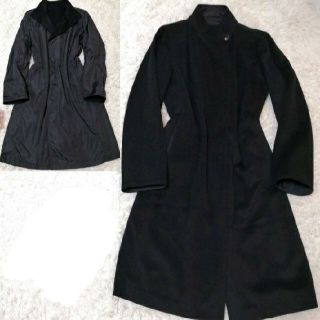 MaxMara カシミヤ混　リバーシブルコート