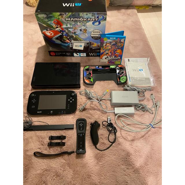 Nintendo Wii U WII U マリオカート8 セット 本体 ソフトNintendoカラーブラック
