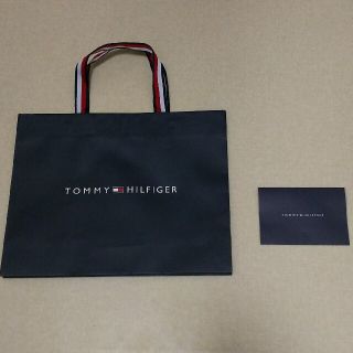 トミーヒルフィガー(TOMMY HILFIGER)のTOMMY HILFIGER☆ショップバッグ メッセージケース シール付き(その他)