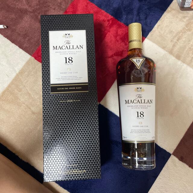 食品/飲料/酒The MACALLAN ザ　マッカラン 18年