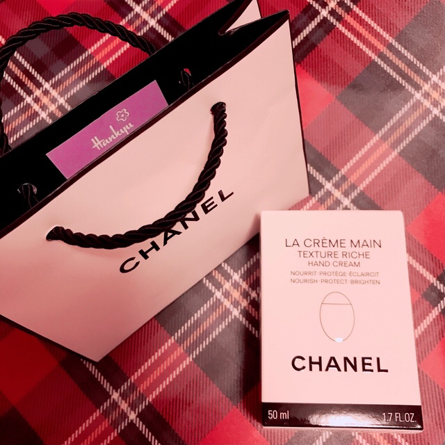 CHANEL(シャネル)の♡2021.12月購入♡新品未開封・ラクレームマン　リッシュ コスメ/美容のボディケア(ハンドクリーム)の商品写真