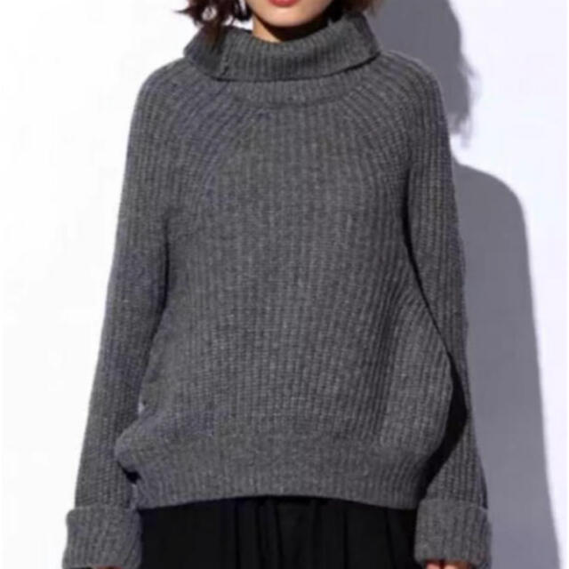 人気正規品 TOGA Rib Knit High Neck Pullover ニット ピンク サイズ