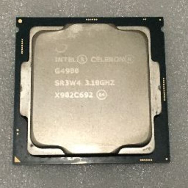 動作確認済み Intel CoffeeLake Celeron G4900