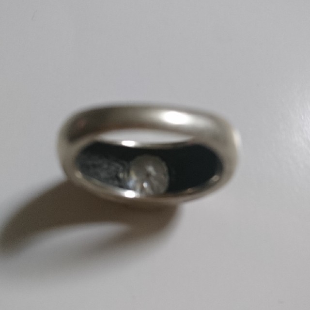 925 銀製 シルバー リング  指輪 アクセサリー  ジルコニア クロス 十字 レディースのアクセサリー(リング(指輪))の商品写真