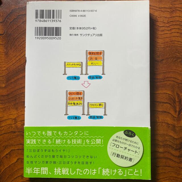 続かない女のための続ける技術 脱・三日ぼうず！ エンタメ/ホビーの本(文学/小説)の商品写真