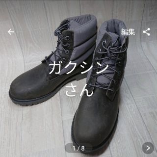 ティンバーランド(Timberland)の展示未使用★ティンバーランド 6インチ プレミアム キルトブーツ 23.5cm(ブーツ)