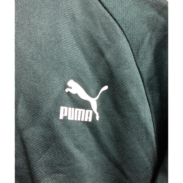 PUMA(プーマ)の★美品★プーマ ショート丈ジャージ グリーン/S メンズのトップス(ジャージ)の商品写真