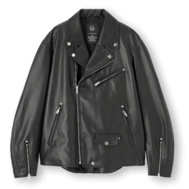 SKB納期未定 GU×UNDERCOVER ライダースジャケットXL 120個で送料込 新素材新作 日本代表本田圭佑私物着用/1piu1uguale3/世界20着限定カラー ピーコート