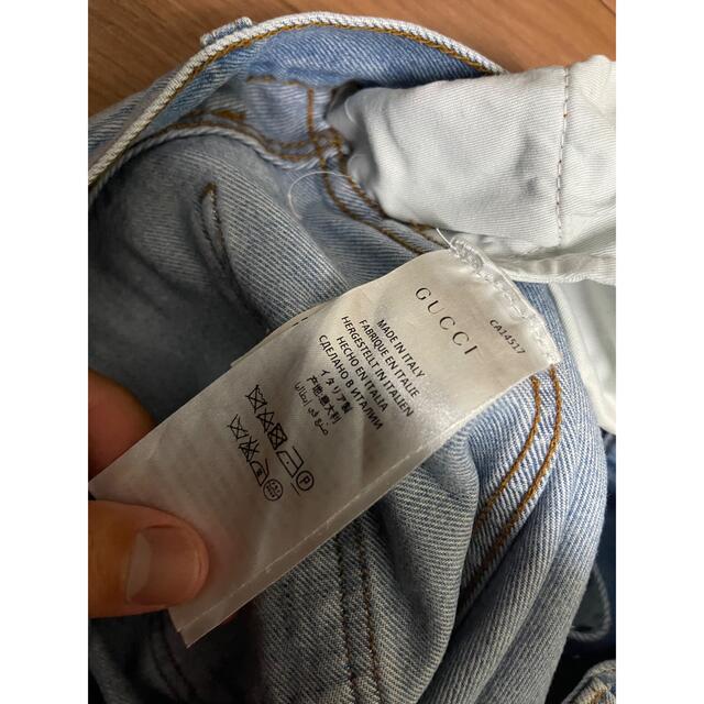 Gucci - GUCCI デニムパンツの通販 by ジン's shop|グッチならラクマ