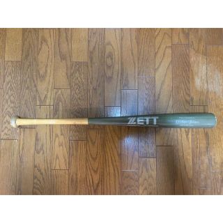 ゼット(ZETT)の中古硬式バット！ZETT 竹バット！84センチ　900g！エクセレントバランス！(バット)