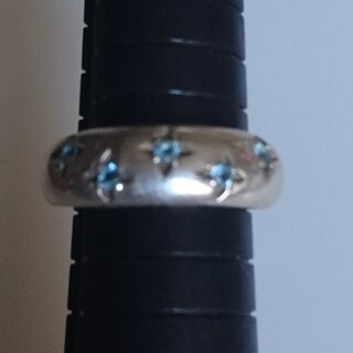 925 銀製 シルバー リング ファッション リング 指輪 アクセサリー  中古(リング(指輪))