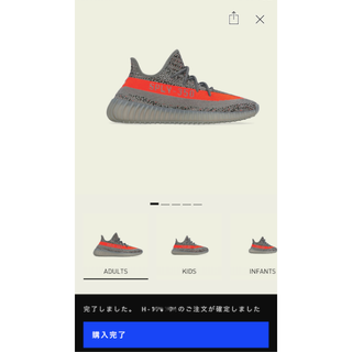 アディダス(adidas)の27.5 YEEZY Boost 350 V2 Beluga (スニーカー)