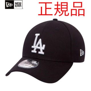 ニューエラー(NEW ERA)の新品　未使用　ニューエラ LA キャップ ドジャース 黒　ブラック(キャップ)