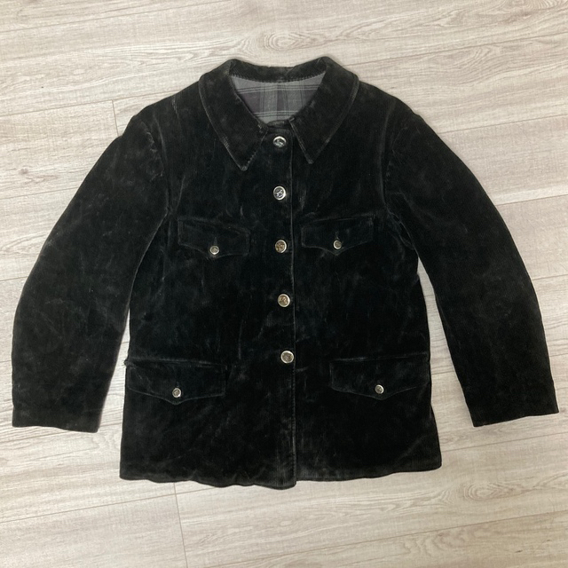 40〜50s コーデュロイハンティングジャケット レディースのジャケット/アウター(ノーカラージャケット)の商品写真