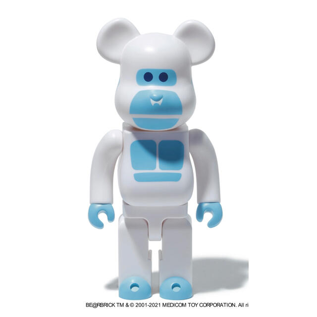 BE@RBRICK XLARGE LITTLE FRIEND WHITE 400