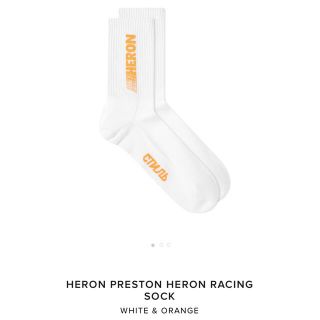 オフホワイト(OFF-WHITE)の［新品］Heron Preston Heron Racing Socks(ソックス)