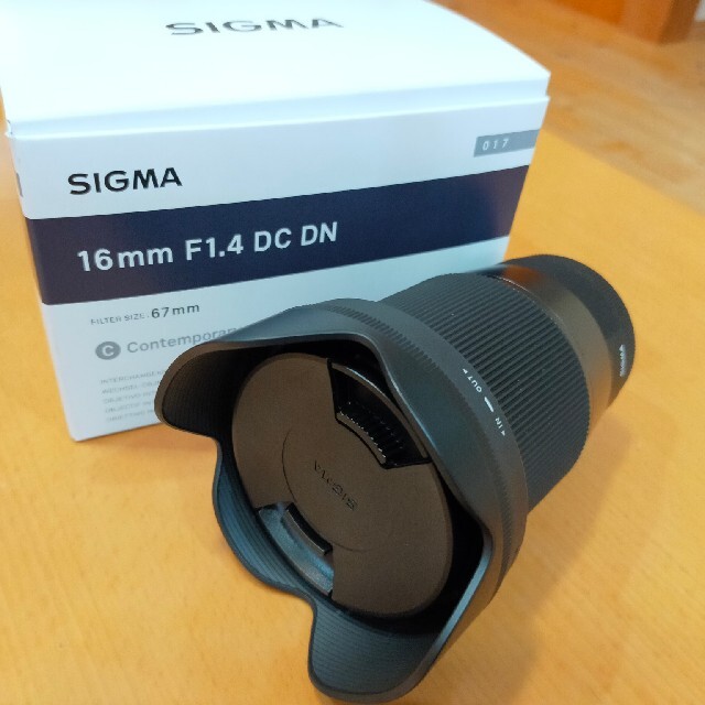 SIGMA(シグマ)のSIGMA 16mm F1.4 DC DN Eマウント スマホ/家電/カメラのカメラ(レンズ(単焦点))の商品写真