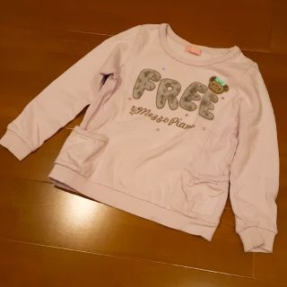 メゾピアノ(mezzo piano)のメゾピアノ　トレーナー　150cm(Tシャツ/カットソー)