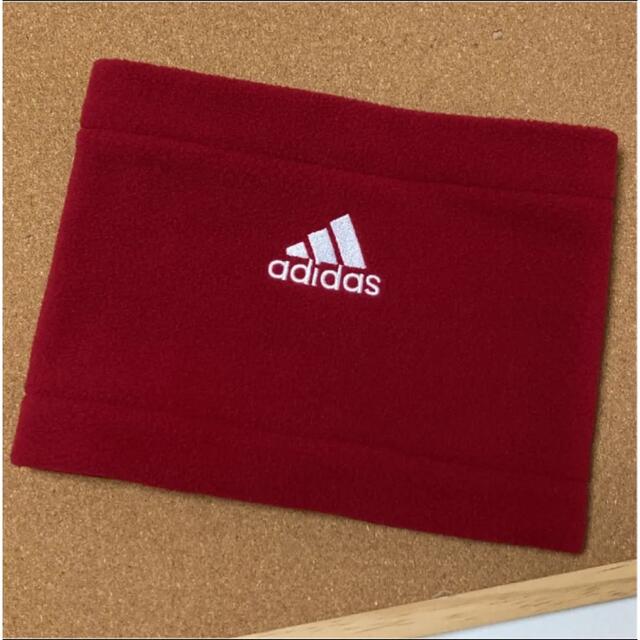 adidas(アディダス)の新品！アディダス　リバーシブル　フリース　ネックウォーマー　ロゴ キッズ/ベビー/マタニティのこども用ファッション小物(マフラー/ストール)の商品写真