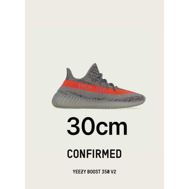 adidas YEEZY Boost 350 V2 Beluga ベルーガ 30