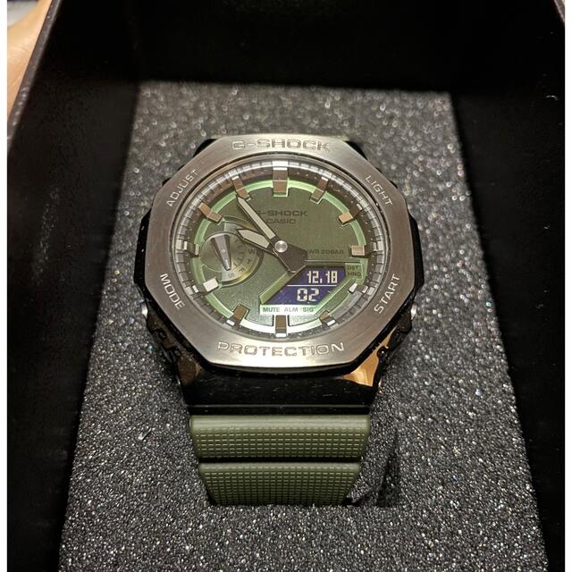 【クリスマスセール】カシオ G-SHOCK GM-2100B-3AJF グリーン