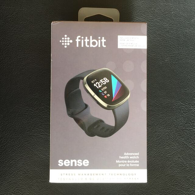 Fitbit Sense 新品未使用 未開封 保証書付き カーボングラファイト黒