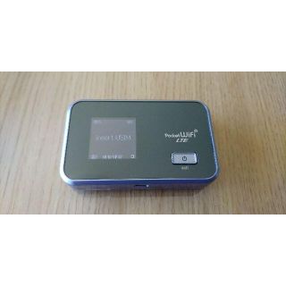 ファーウェイ(HUAWEI)のPocket WiFi GL06P SIMフリー 中古 シルバー(その他)