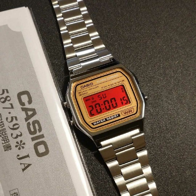 CASIO(カシオ)の【新品】カシオ CASIO ゴールド チープカシオ デジタル腕時計 カスタム メンズの時計(腕時計(デジタル))の商品写真