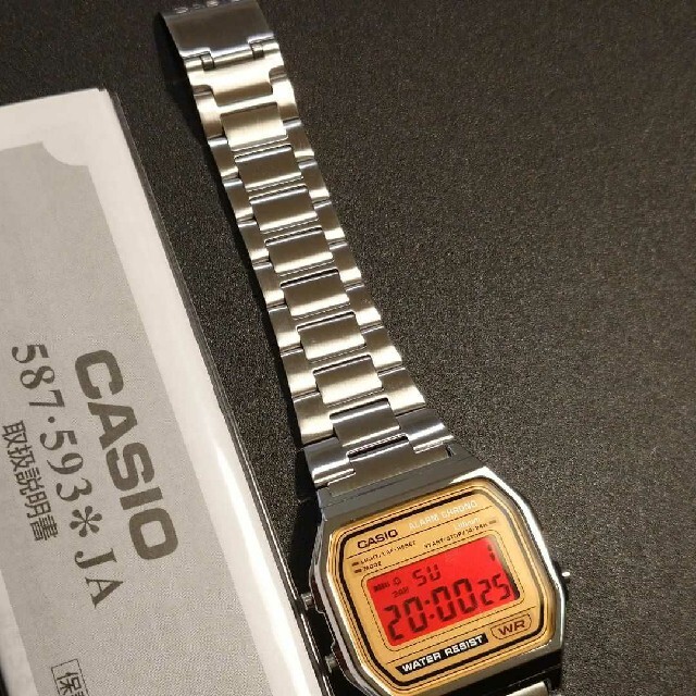 CASIO(カシオ)の【新品】カシオ CASIO ゴールド チープカシオ デジタル腕時計 カスタム メンズの時計(腕時計(デジタル))の商品写真