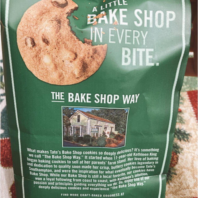 TATE'S BAKE SHOP ニューヨーク チョコチップ クッキー 食品/飲料/酒の食品(菓子/デザート)の商品写真