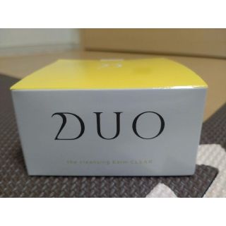 DUO デュオ　ザ　クレンジングバーム　クリア　90g1箱　新品・未開封・未使用(クレンジング/メイク落とし)