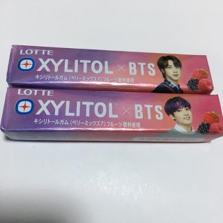 ボウダンショウネンダン(防弾少年団(BTS))のBTS xylitol ベリーミックスJIN JUNGKOOK(菓子/デザート)