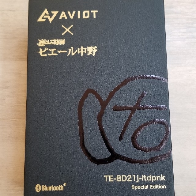 AVIOT TE-BD21j-ltdpnk ピヤホン5 ピエール中野コラボモデル