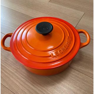 ルクルーゼ(LE CREUSET)のへなちょこ様専用　ル・クルーゼ　ココットロンド　18cm(鍋/フライパン)